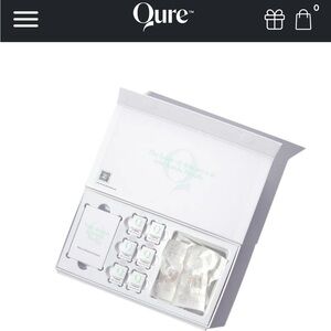 6 months of Qure facial treatment! never opened